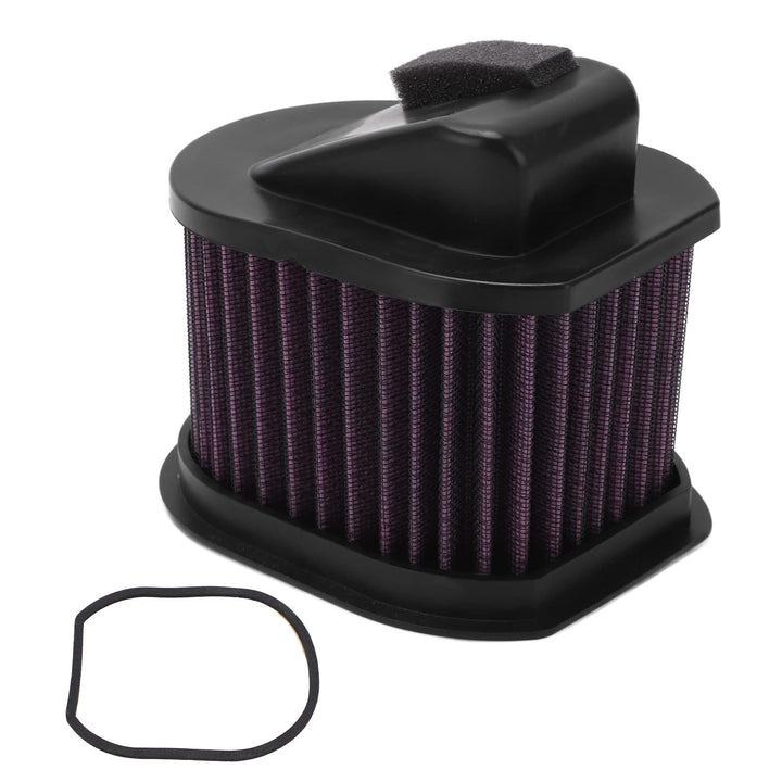 Luftfilterelement, Motorrad-Luftfilter mit Hohem Durchfluss, Waschbar, Wiederverwendbar, Verschlei?f