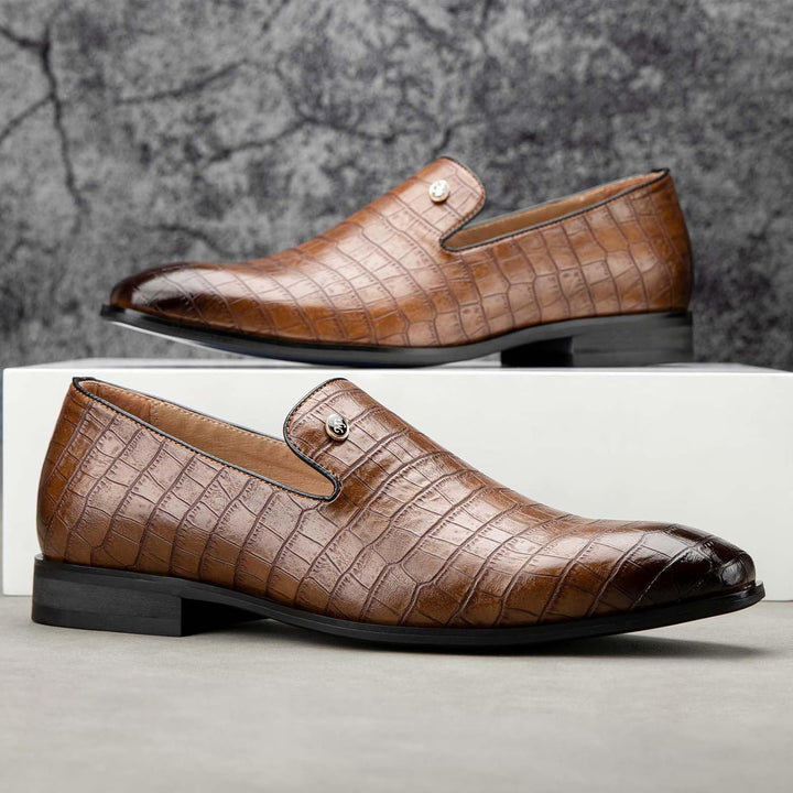 MEIJIANA Herren Mokassins Klassische Herren Anzug Schuhe Elegante Schuhe Leder Sommer Freizeitschuhe