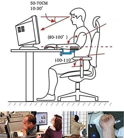 Neueste Entwurfs-Ergonomic Articulating Computer Laptop Armauflage | Höhe verstellbare Armlehne für