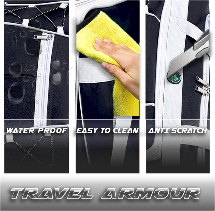 Reisetasche für Herren, Wochenendtasche, leicht, extra gross, Oxford-Duffel, Fitnessstudio, stabiles