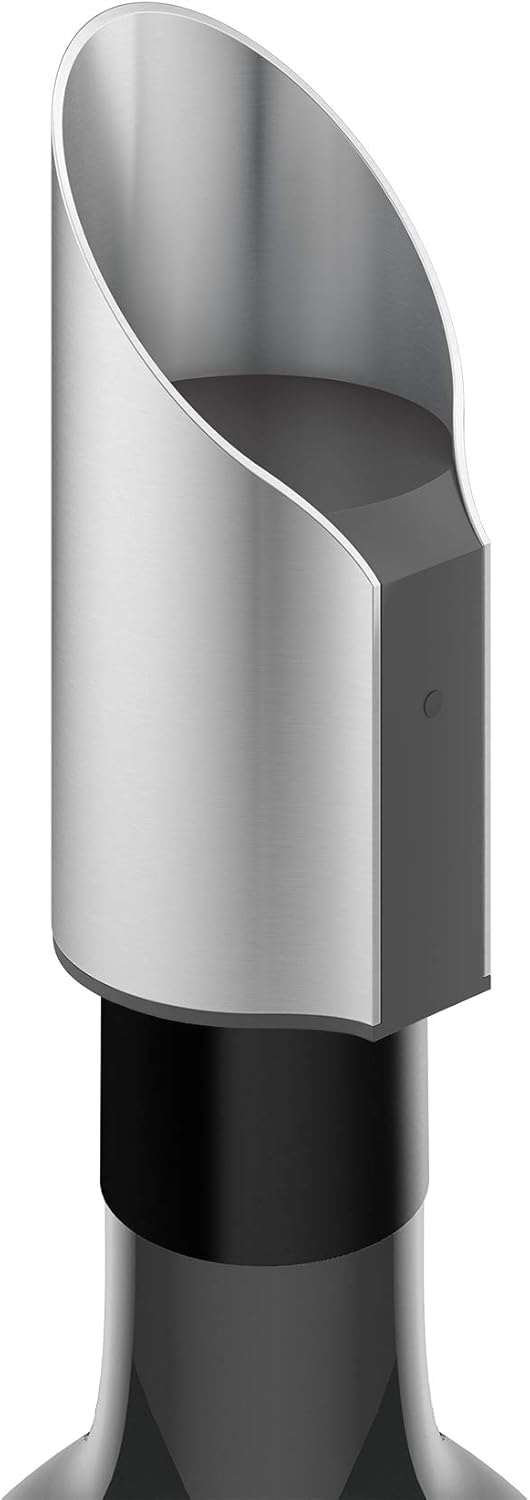 Zack 20307 PREMIRO Weinkaraffe, Edelstahl, silbermetallic