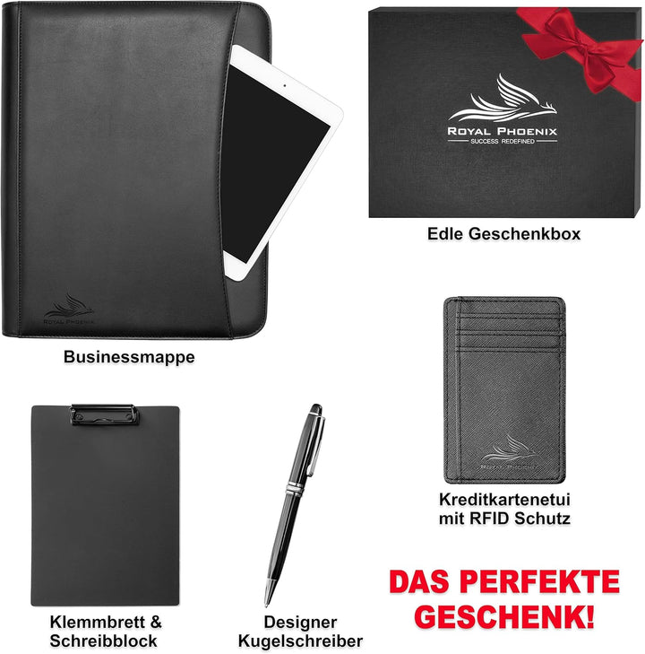 Royal Phoenix® Business Schreibmappe A4 &