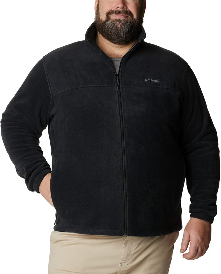 Columbia Steens Mountain 2.0 Herren-Fleecejacke mit durchgehendem Reissverschluss S Schwarz, S Schwa