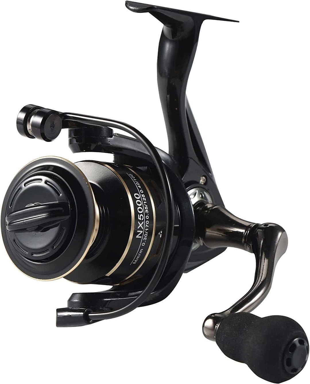 Boat Rock Spinning Angelrolle 12BB/14BB 5.2: 1/4.7:1 Karpfen-Angelrolle aus Metall 1000 2000 3000 40