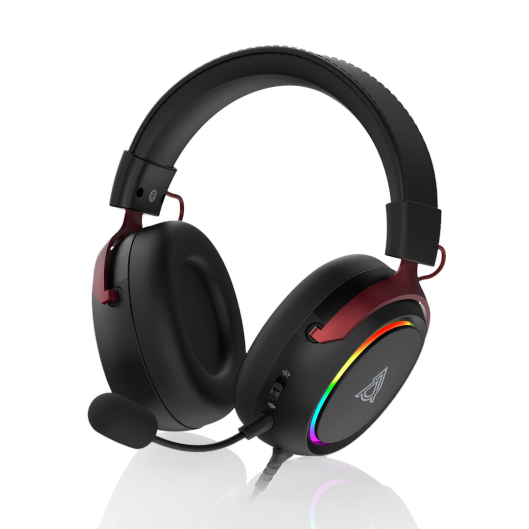 nacodex AJAZZ AHW10 Wired Gaming Headset with Detachable Microphone, DTS Headphone:X 7.1 Surround So