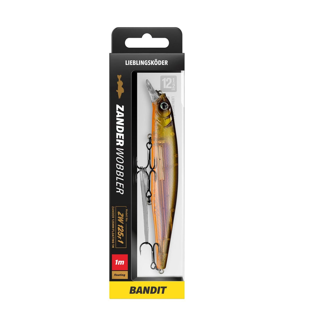 Lieblingsköder Zanderwobbler 125mm 20g - Wobbler zum Zanderangeln Bandit, Bandit