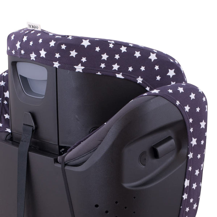 JYOKO Kids Bezug kompatibel mit Britax Romer Kidfix, aus Baumwolle (Romer Kidfix I-Size, Winter Sky)