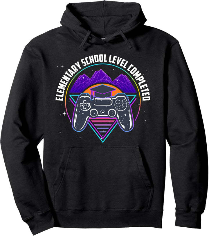 Grundstufe abgeschlossen - Funny Gamer School Graduation Pullover Hoodie