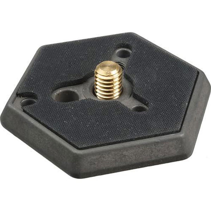 Manfrotto 030-38 Ersatz Sechskant Schnellwechselplatte mit 3/8 Gewinde