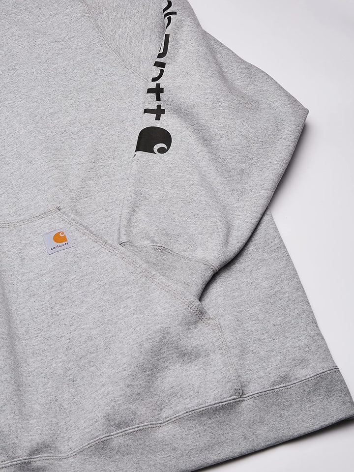 Carhartt Herren Midweight Sleeve Logo Hooded Sweatshirt (Regular and Big & Tall Sizes) Sweatshirt (1