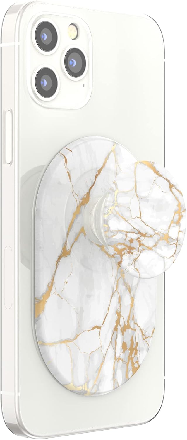 PopSockets: PopGrip für MagSafe - Ausziehbarer Sockel und Griff mit einem Austauschbarem Top für Sma