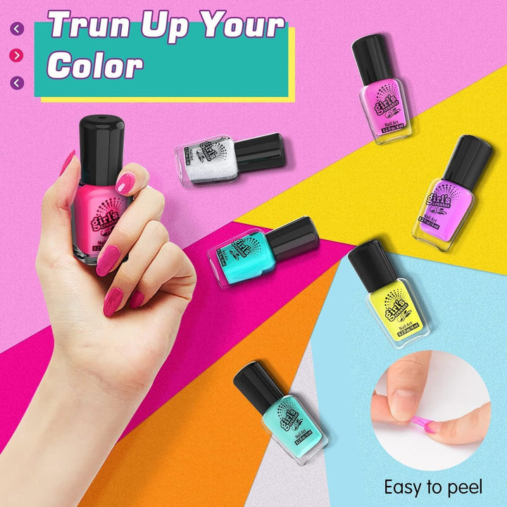 LemonDream Nagelstudio Kinder Mädchen,Geschenk Mädchen 6 7 8 9 10 11 12 jahre Geschenke für Mädchen