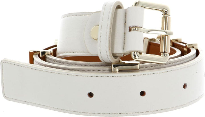 VALENTINO Emma Winter Belt W110 Ecru/Oro - kürzbar