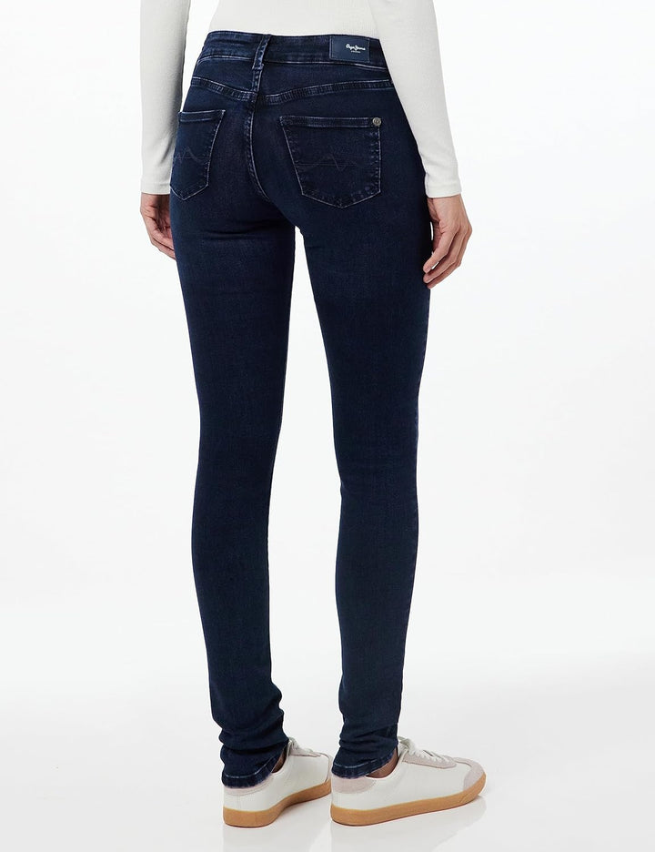 Pepe Jeans Damen Jeans Pixie 24W / 32L Blue (Denim-xv7), 24W / 32L Blue (Denim-xv7)