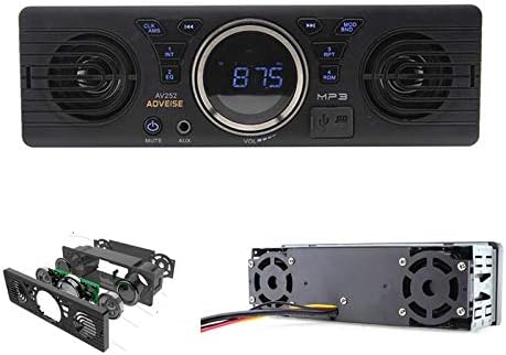 Bluetooth-Autoradio, Baceyong 12 V Stereo-Audio-MP3-Musik-Player unterstützt USB-AUX-SD-Karte