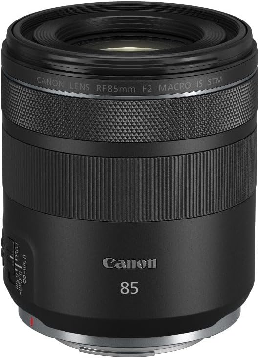 Canon RF 85mm F2 Makro is STM Porträtobjektiv für Canon EOS R Serie (0,5-Fach Makro-Abbildungsmassst