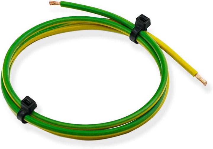 ERKO 100 Stück professionelle Kabelbinder 250 x 7,6 mm UV-beständiger Halter für den Kabelweg Halter