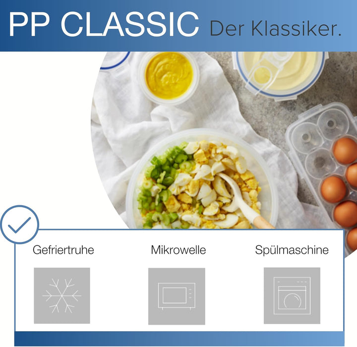 LocknLock PP Classic Küchen Caddy, 350 x 230 x 270 mm, 12 L, 100% Luftdicht, Cleveres Verschluss-Sys