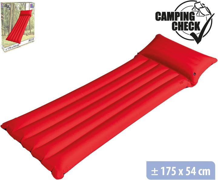 Happy Pople 78035 - Liegematratze PVC - mit Mikrofaserbeschichtung für den Pool Camping Wasserliege