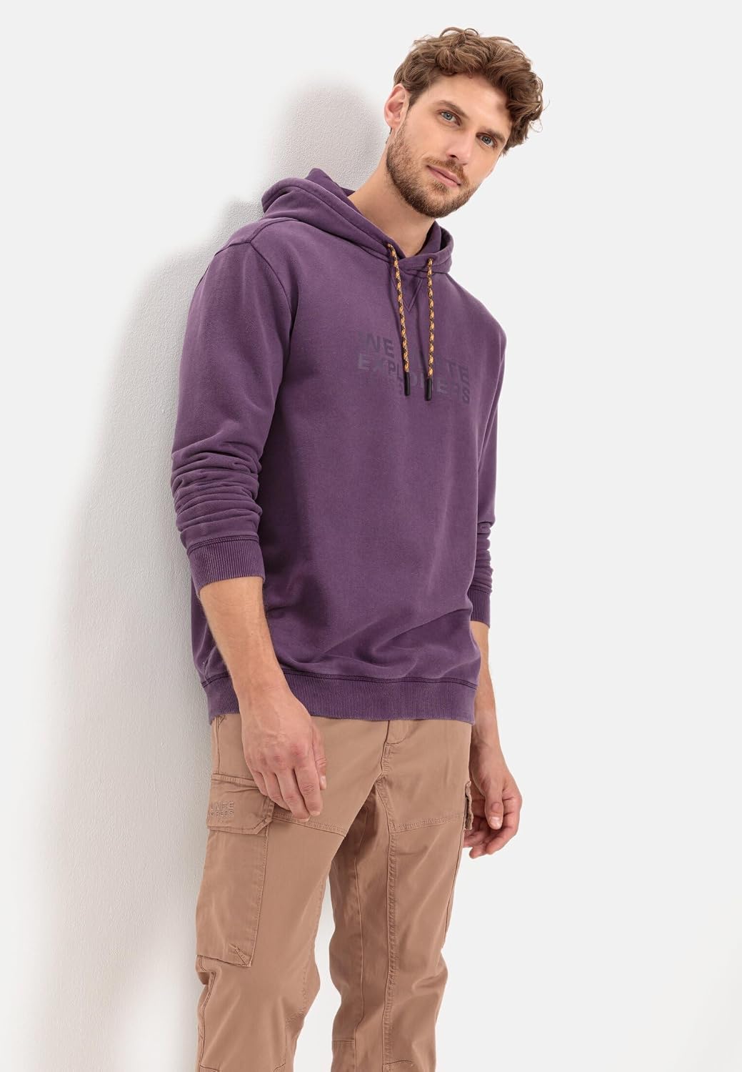 camel active Herren 409441/8w40 Kapuzenpullover (1er Pack) M Lila, M Lila