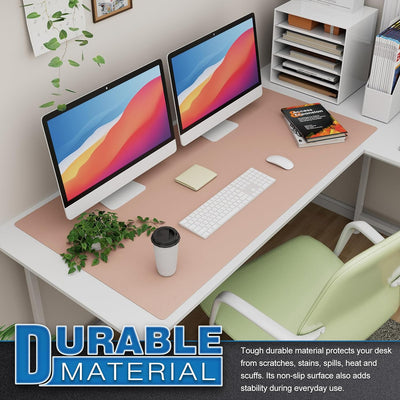 Knodel Tischunterlage, Schreibtischunterlage, 120 x 60cm PVC Tischunterlage, Laptop Tischunterlage,