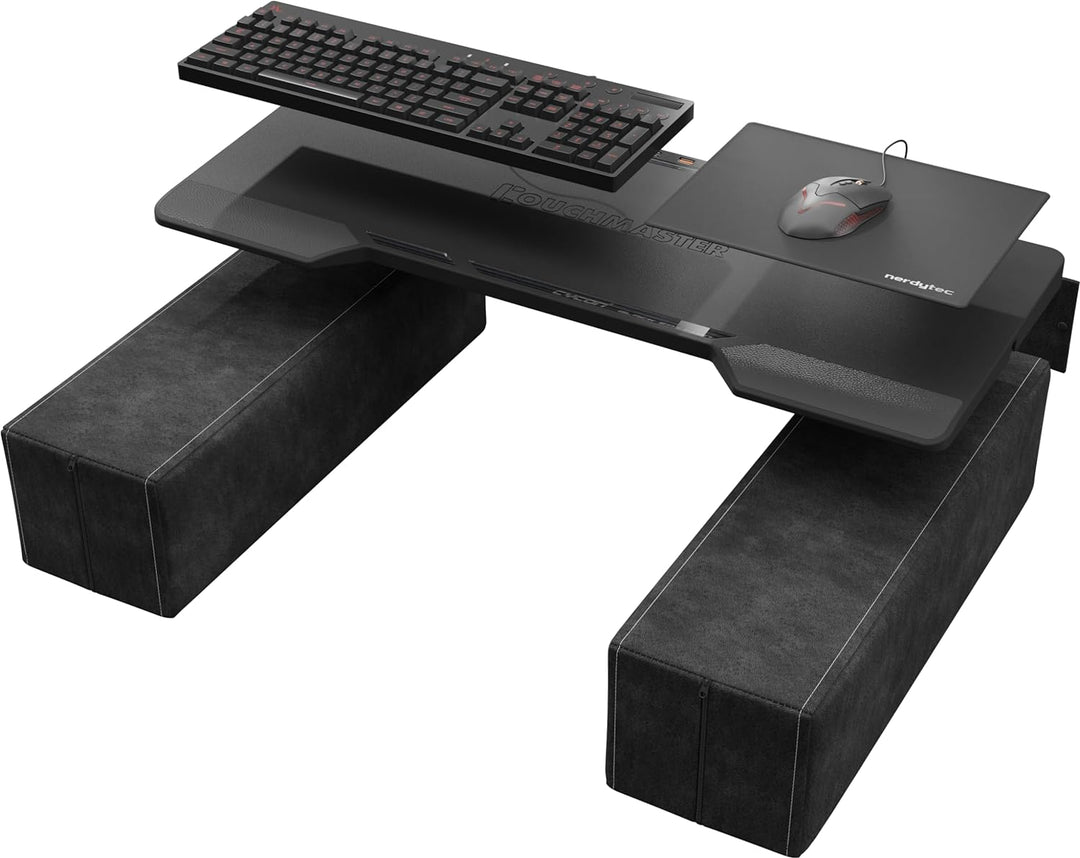 Couchmaster® CYCON² Titan Black Edition, Couch Gaming Auflage für Maus & Tastatur (für PC, PS4/5, Xb