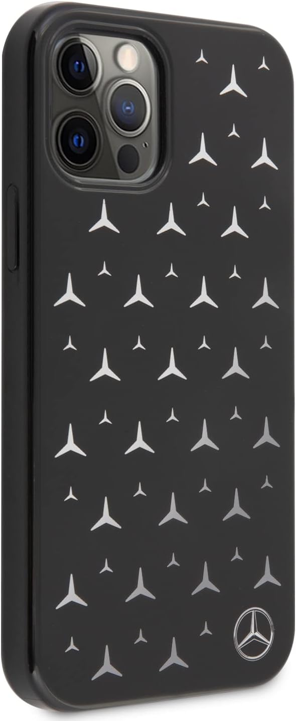 Mercedes Mehcp12lespbk Hülle für iPhone 12 Pro Max 16,7 cm (6,7 Zoll) Czarny/Preto Hardcase Stars Pa