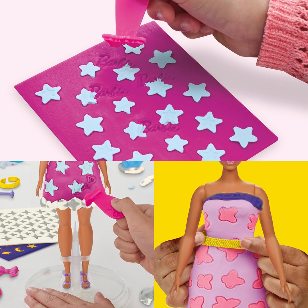 Play-Doh Barbie Glitzer & Edelsteine Accessoire-Pack Accessoire-Pack Glitzer & Edelsteine, Accessoir