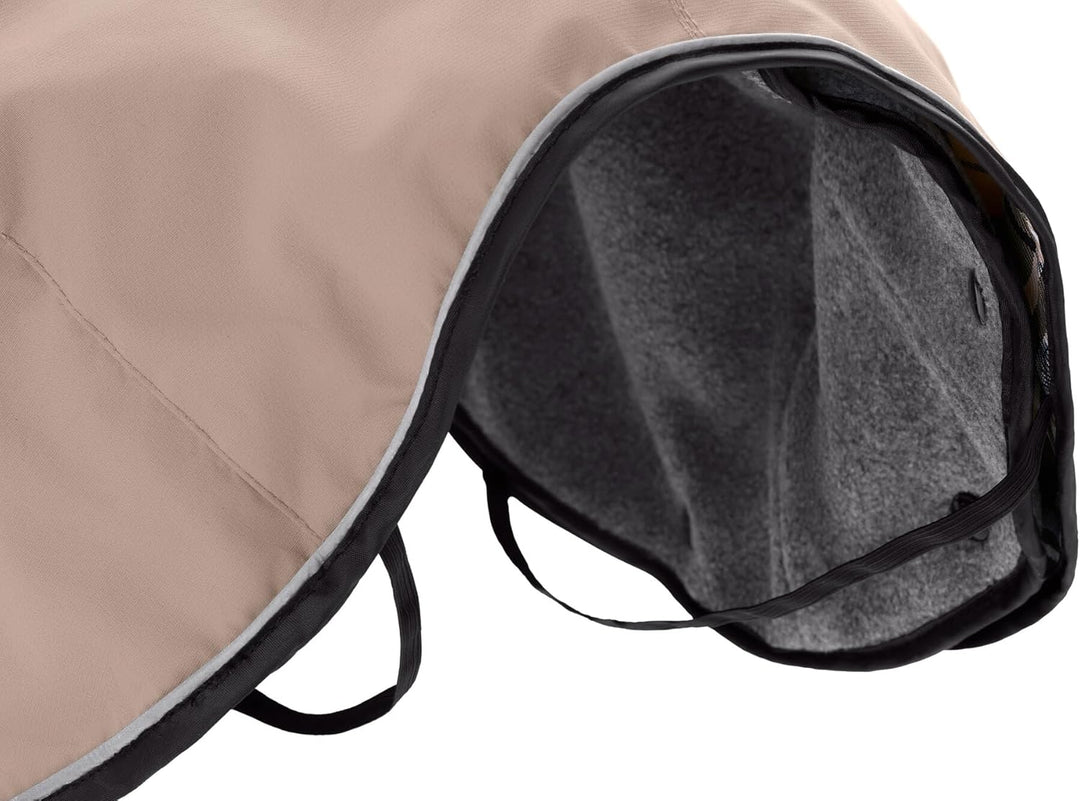 HUNTER UPPSALA Hundemantel, wasserabweisend, reflektierend, 60, taupe taupe 60, taupe 60