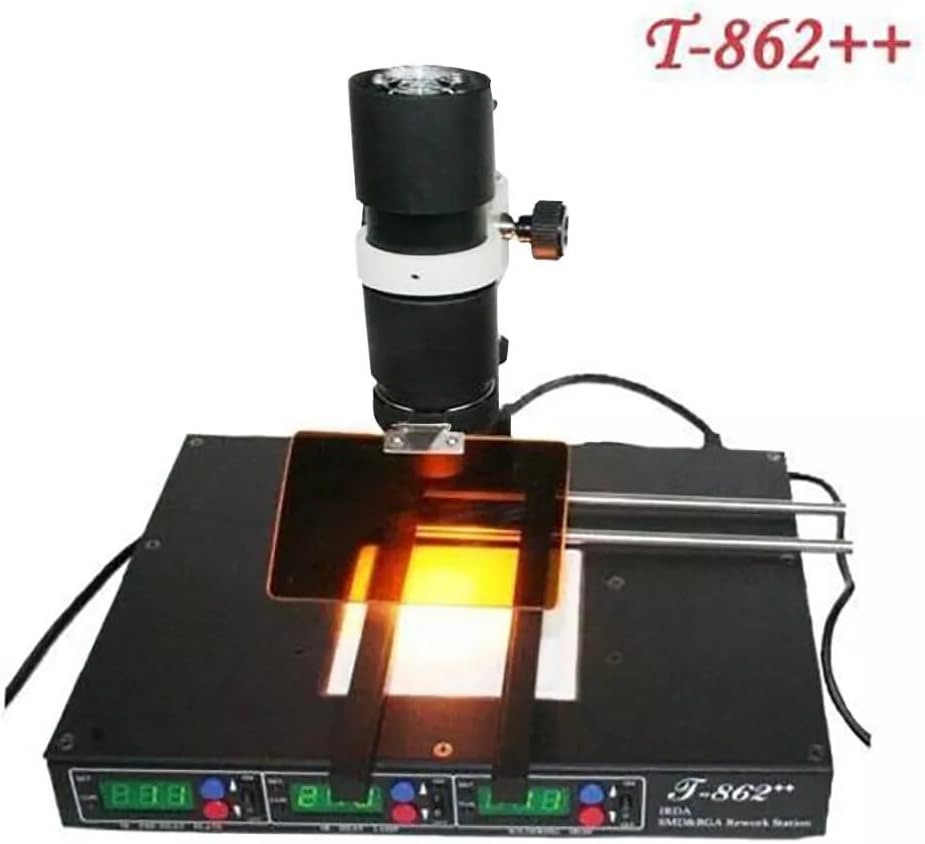 Infrarot Lötstation BGA Rework SMD Soldering Station mit Vorheizung 650W für Mikrokomponenten Nachbe