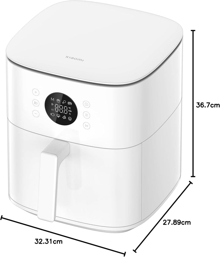 Xiaomi Air Fryer 6.5L White EU 36.7 x 27.9 x 32.3 cm White, 36.7 x 27.9 x 32.3 cm White