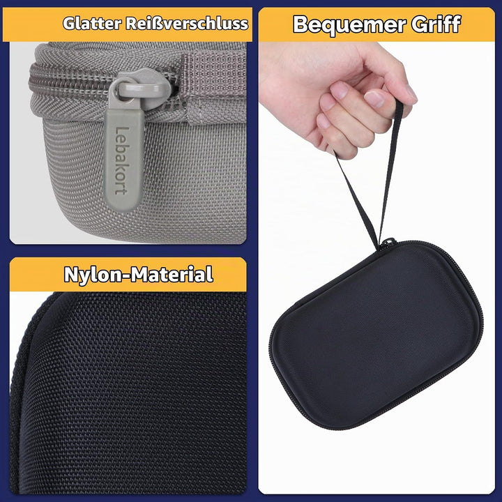 Hart Schutz Hülle Etui Tasche für INSTAX Mini EVO Instant Camera (Braun), Braun
