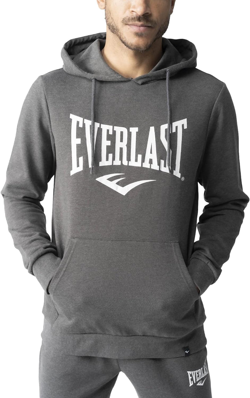 Everlast Herren Taylor Kapuzenpullover S Dunkelgrau, S Dunkelgrau