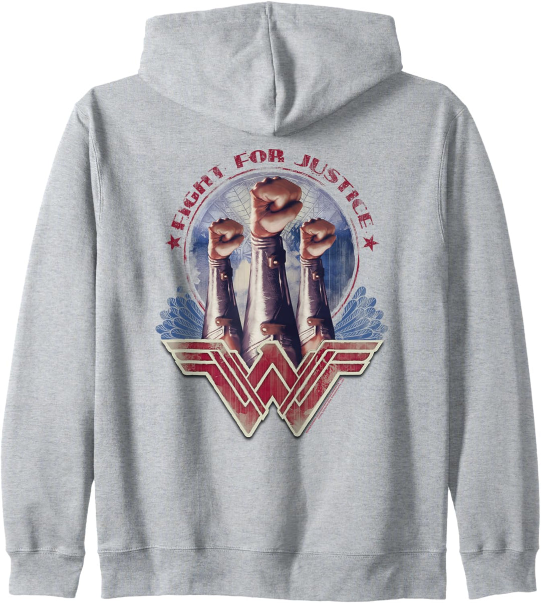 Wonder Woman Movie Fight for Justice Fists Kapuzenjacke