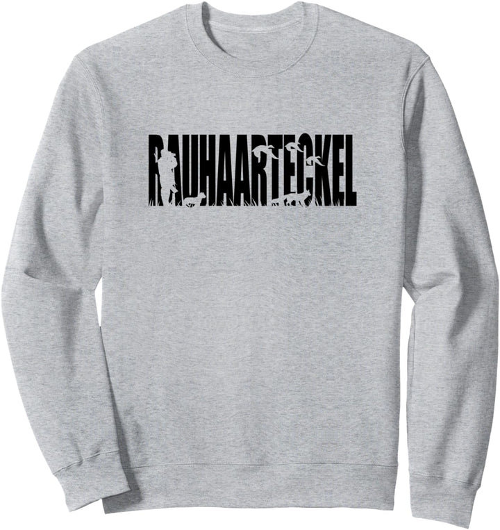 Rauhaarteckel Hunde Jagdhund Jäger Jagdhunde Sweatshirt