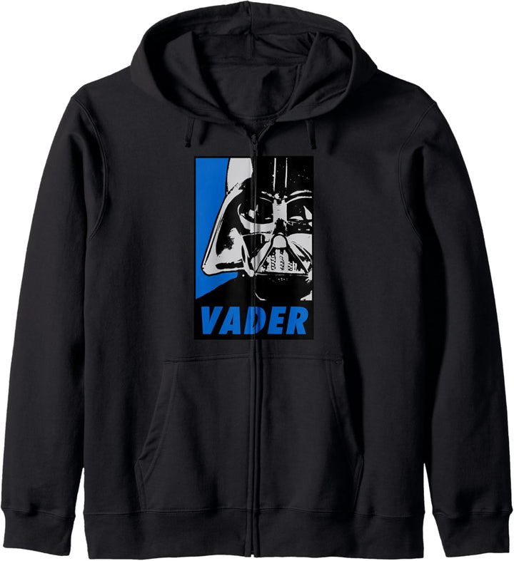 Star Wars Darth Vader Blue Tonal Propaganda Poster Kapuzenjacke