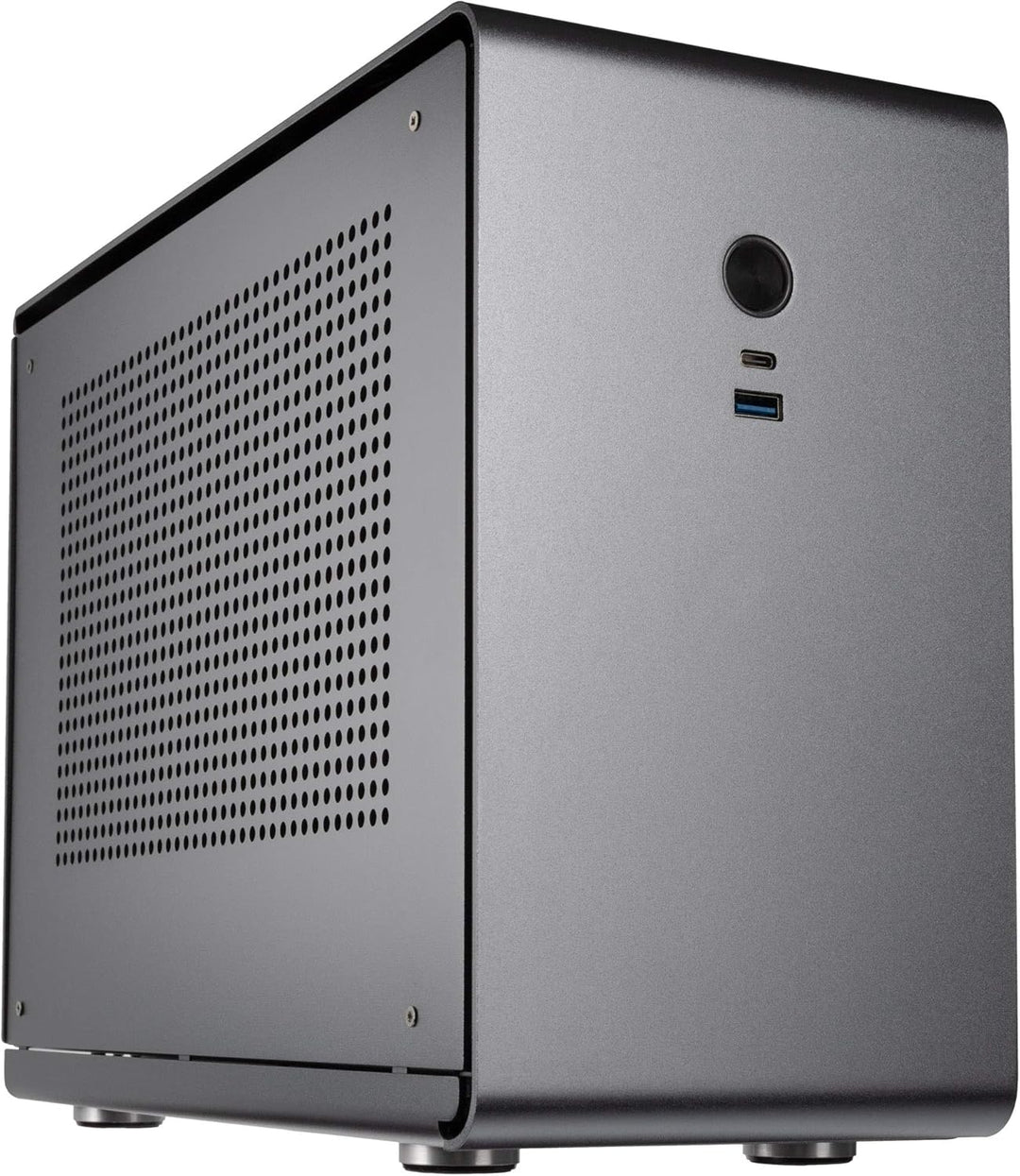 Kolink Rocket V2 Aluminium Mini-ITX Gehäuse, PC Hülle, PC Case, PC Gehäuse Klein, Computergehäuse, P