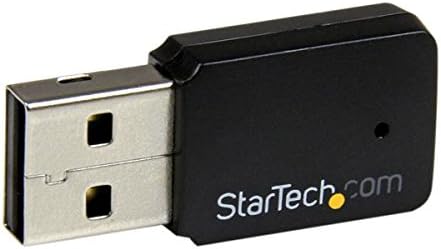 StarTech.com USB 2.0 AC600 Mini Dual Band Wireless-AC Wlan Adapter - 1T1R 802.11ac WiFi Netzwerkadap