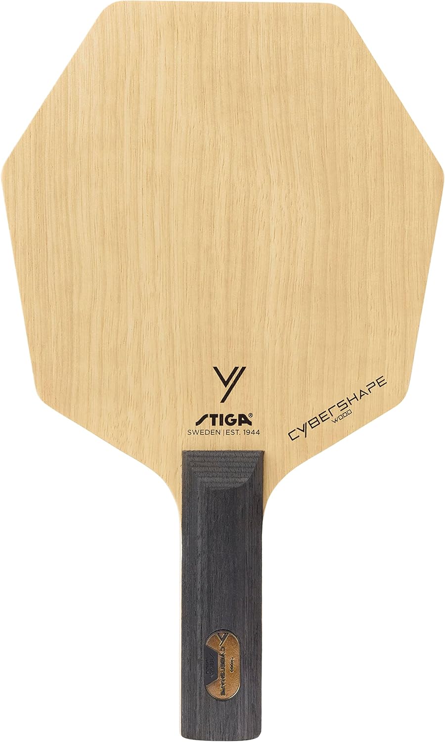 STIGA Cybershape Wood Tischtennis Holz – Tischtennisholz aus Holz mit exklusiver Cybershape-Form Ger