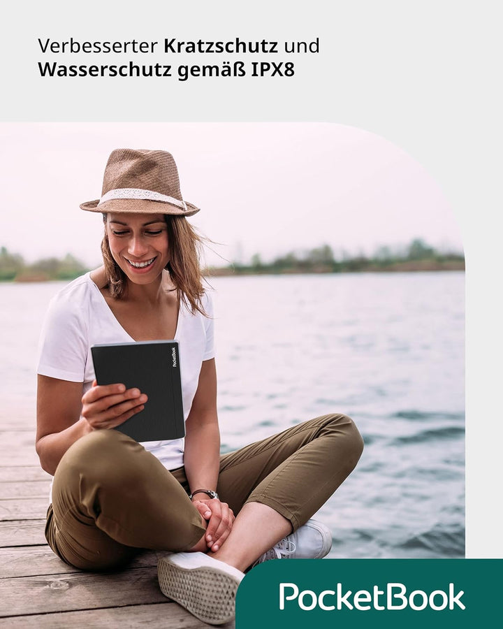 PocketBook e-Book Reader InkPad 4 (deutsche Version) 32 GB Speicher, 19,8 cm (7,8 Zoll) E-Ink Carta