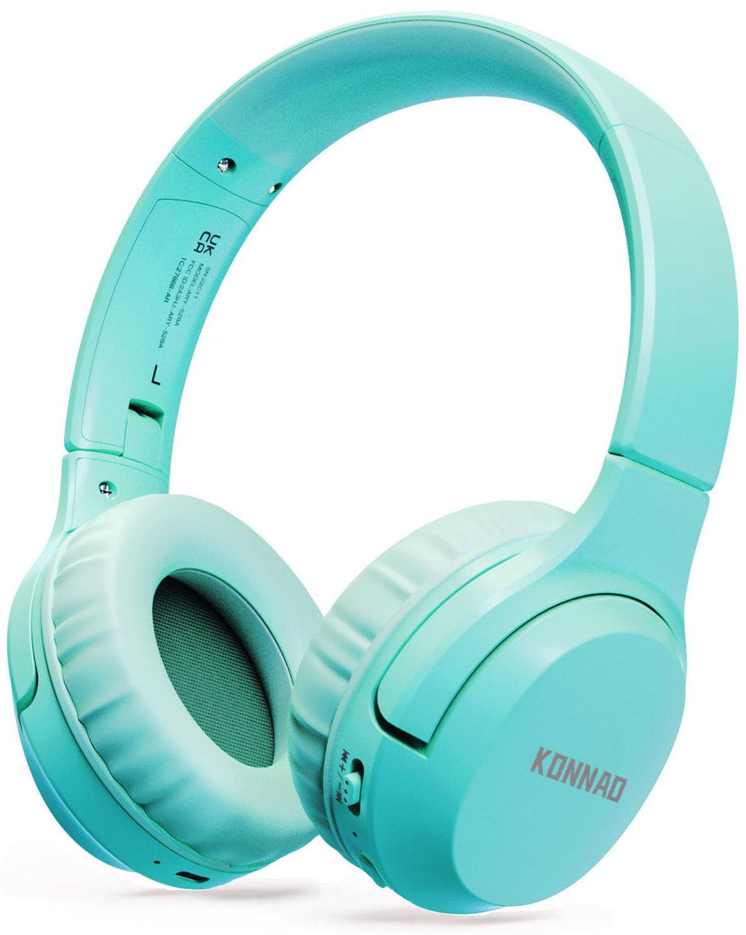 Kinder Kopfhörer Wireless 60H, Faltbare On Ear Kopfhörer mit MIC, Lautstärkebegrenzer 85dB/94dB Drah