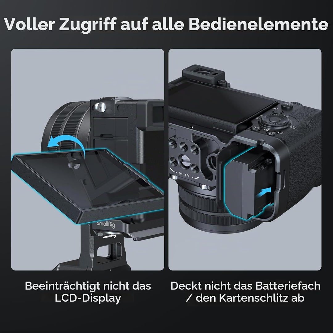 SMALLRIG Rotatable Collar Mount Plate für Sony A7CII / A7CR-Kamera, muss mit 4422/4438 verwendet Wer