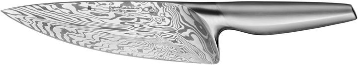 WMF Chef´s Edition Damasteel Messerset 3teilig, Made in Germany, 3 Messer geschmiedet, Küchenmesser,