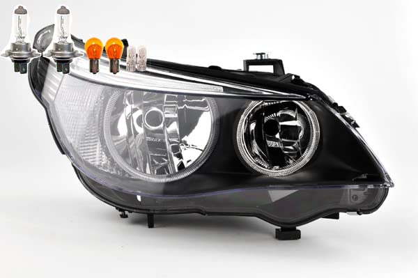 Johns, Scheinwerfer passend für BMW 5er E60/E61 07/03-03/07 rechts + Leuchtmittel