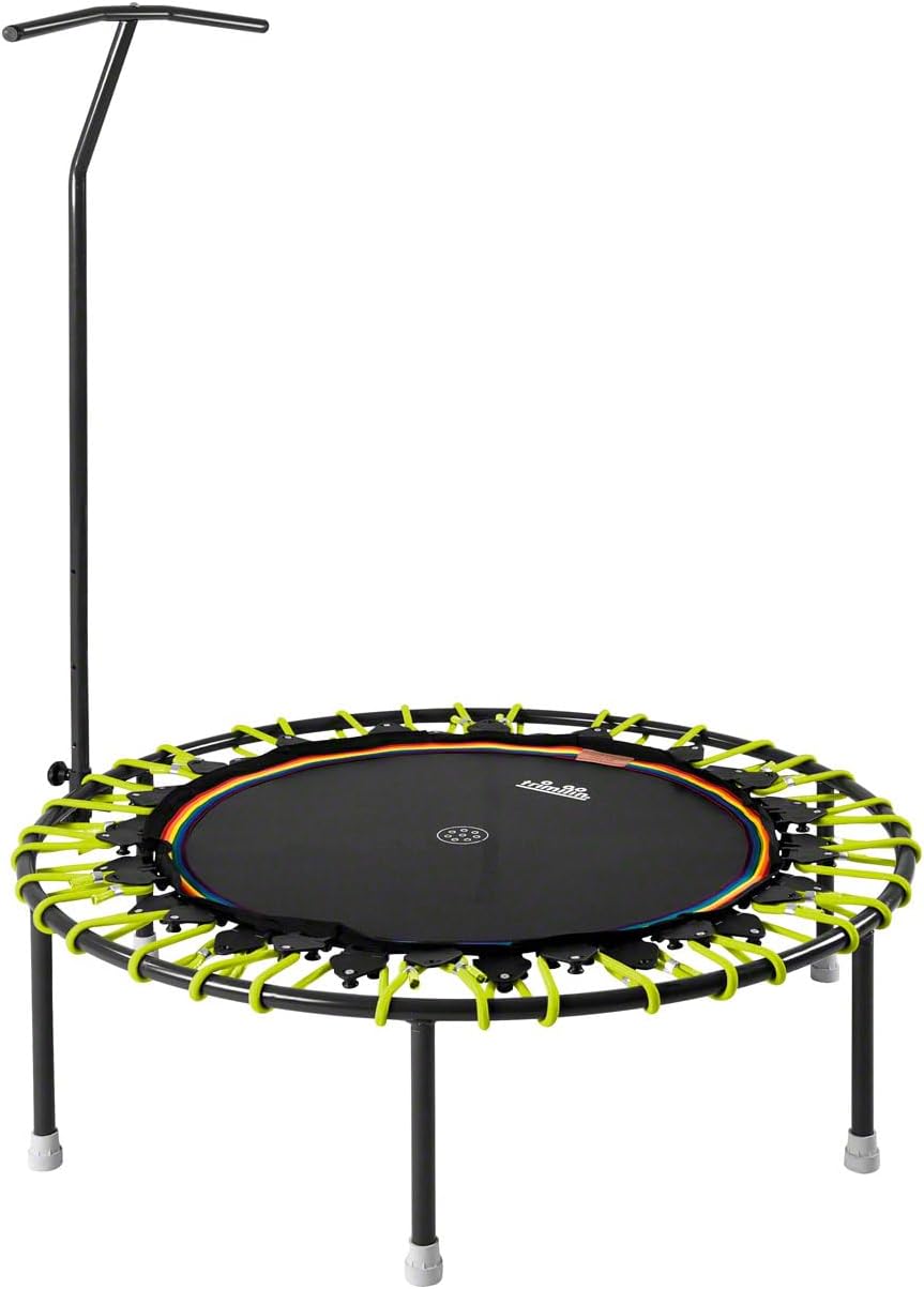 Trimilin Trampolin Jump 111 Vario, inkl. T-Haltestange Neongelb, Neongelb