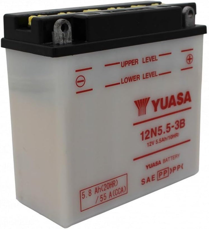 YUASA 12N5.5-3B -Y- BATTERIE offen 12N5.5-3B offen ohne Saeure, 42