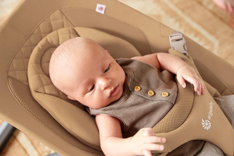 Ergobaby Evolve 3-in-1 Babywippe, ergonomische Babywippe für Neugeborene von Geburt bis Säuglingsalt