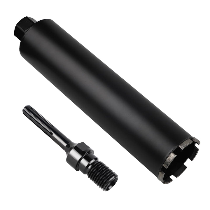 CPROSP 1¼" UNC Diamantbohrkrone ø152MM, L 420mm, Kernbohrkrone mit SDS MAX Adapter, Bohrkrone für Na
