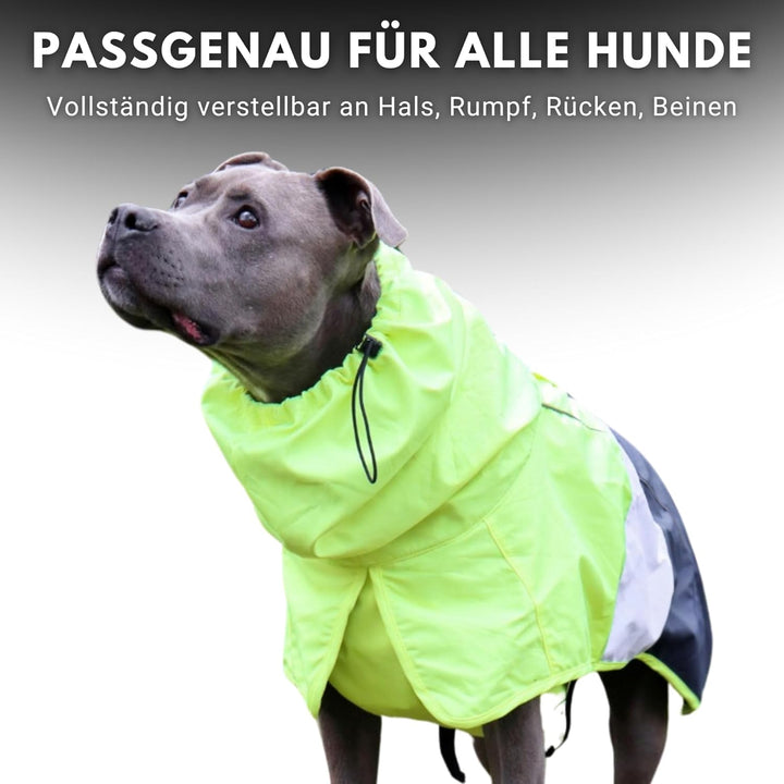 Spark Paws Breatheshield™ Hunderegenmantel - Allwetterschutz und Komfort - Atmungsaktiver Komfort, A