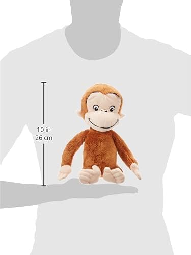 Schmidt Spiele 42740 Coco der neugierige AFFE, Plüschfigur, 26 cm, bunt Single, Single